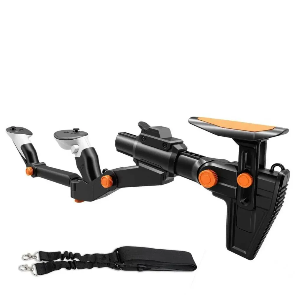 VR Gunstock Accessories for Quest 3 Meta Quest 3S/Quest Pro/Quest 2 Gun Stock